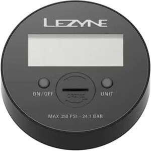 Comparateur de prix : Manomètre Numérique Lezyne 350 PSI, Affichage 3,5' Noir pour Pompes