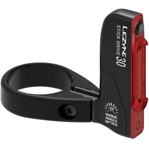 Lezyne Stick Drive STVZO Seat Clamp Noir lumière Rouge Y15