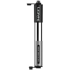 Lezyne Mini pompe Grip Drive HV, argent, S 185 mm pas cher