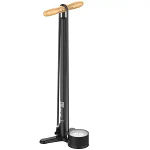 Lezyne Pompe à Pied Steel Floor Drive 3.5 Presta Speed Chuck Flat 220 Psi pas cher