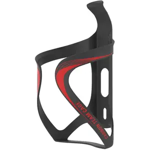 Comparateur de prix : Porte-bidon Lezyne Carbon Team en Fibre de Carbone Noir/Rouge - Léger et Résistant