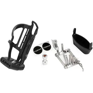 Comparateur de prix : Porte-bidon Lezyne Tubeless Flow avec Conteneur Intégré et Outil V PRO 17