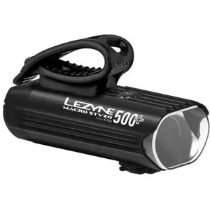 Lezyne Macro STVZO 500+ Lampe Avant Noire Blanche, 500 Lumens, IPX7 pas cher