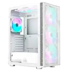 Comparateur de prix : Montech Boitier PC Moyen Tour ATX Montech X3 Mesh RGB avec panneau vitré - Blanc