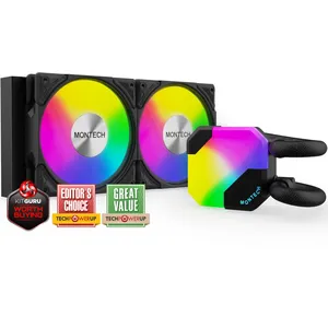 Montech Kit Watercooling Aio Montech Hyperflow Rgb - 240mm (noir)