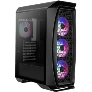 Aerocool Aero One Frost Verre Trempé USB 3.1 RGB Noir pas cher