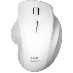 Souris Ergonomique Sans Fil Mars Gaming MMWERGO Blanc PS4 PS5 XBOX PC Mac