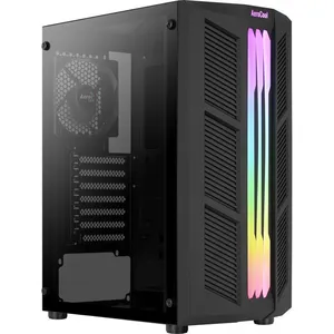 Boîtier PC Moyen Tour ATX avec panneau vitré Aerocool Prime RGB TU