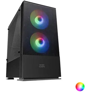 MARSGAMING Mars Gaming MCZ Noir - Boîtier PC MicroATX - Panneau + Frontale Mesh