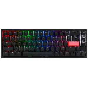 Comparateur de prix : Ducky Channel One 2 SF RGB - Noir - Cherry MX Blue