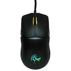 Ducky Feather Souris de gaming USB noir 7 Boutons 16000 dpi éclairé