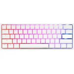 Comparateur de prix : Ducky Channel One 2 Mini RGB - Blanc - Cherry MX Noir