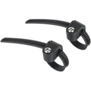 Topeak Versa Mount (2pcs) Colliers de Serrage Adulte Unisexe, Noir, Taille Unique
