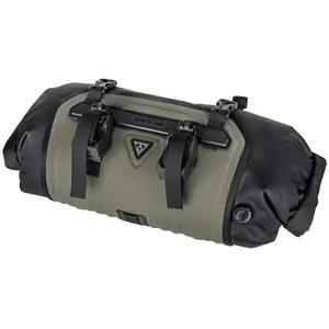 Comparateur de prix : Sacoche de guidon Topeak FrontLoader-8 L Vert TU TO6643.GRN