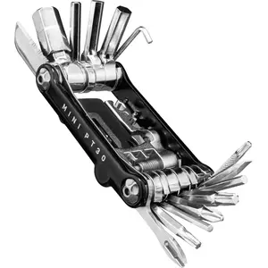Comparateur de prix : Multi outils topeak mini pt30 noir  30 fonctions