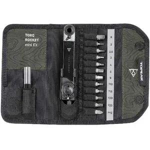 Comparateur de prix : Topeak - Torq Rocket Mini EX - Outil vélo taille One Size
