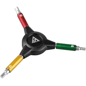 Topeak - Y-Hex Speed Wrench - Outil vélo taille 4/5/6 mm, noir