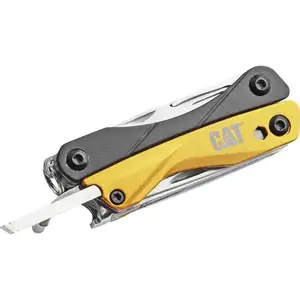 Cat 980857ing Couteau Multifonction Noir, Yellow pas cher