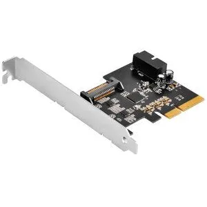 SilverStone SST-ECU04-E - SuperSpeed 1x USB 3.1 Carte PCI-E Express in... pas cher