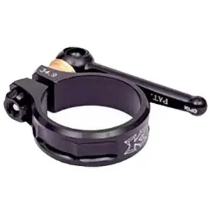 Collier de selle KCNC MTB QR-Clamp 34.9 noir en aluminium 7075 et axe titanium pas cher