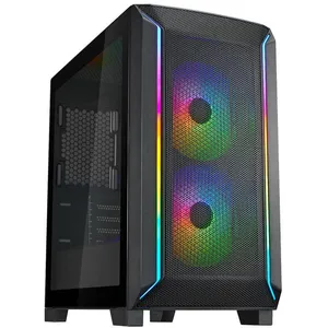 Comparateur de prix : Silverstone fara 312 micro-atx-gehäuse, tempered glass - schwarz