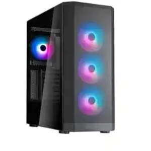 Comparateur de prix : SilverStone SilverStone Fara 514x - Boîtier moyen tour - Noir - RGB - Fenêtre