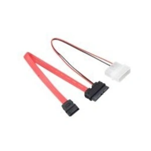 Comparateur de prix : Akasa - Câble SATA - SATA Slimline (F) pour SATA, alimentation interne 4 pin (5 V) - 20 cm