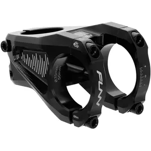 Attache de guidon FUNN Equalizer 35x50mm en Aluminium Noir, Angle 10° pas cher