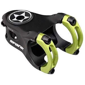 Spank Split 35 Stem Potence VTT/MTB Adulte Unisexe, Green, 50mm