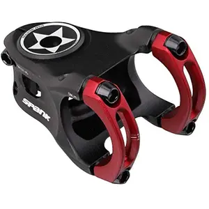 Spank Split 35 Stem Potence VTT/MTB Adulte Unisexe, Red, 43mm