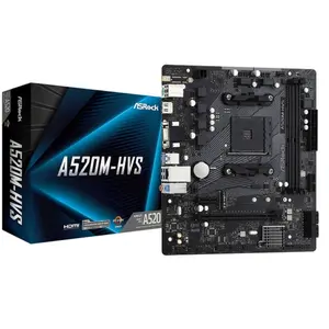 Comparateur de prix : Asrock A520M-HVS AMD A520 Emplacement AM4 micro ATX