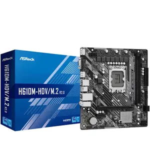 Comparateur de prix : Asrock H610M-HDV/M.2 R2.0 Intel H610 LGA 1700 micro ATX