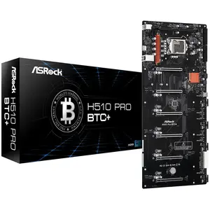 Asrock H510 Pro BTC+ Intel H510 LGA 1200 (Socket H5) pas cher