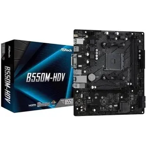 Asrock B550M-HDV AMD B550 Emplacement AM4 micro ATX pas cher
