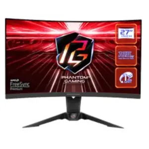 Moniteur incurvé ASROCK PG27Q15R2A 27" VA QHD 2K 165 Hz 1 ms FreeSync pas cher