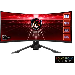 Asrock Écran Incurvé Gaming Pg34wq15r3a 34´´ Wqhd Ips Led 165hz pas cher