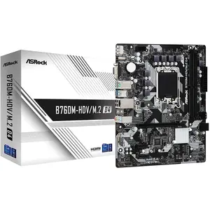 Asrock B760M-HDV/M.2 D4 Intel B760 LGA 1700 micro ATX pas cher