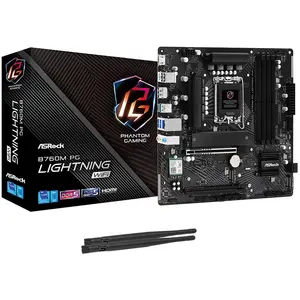Asrock B760M PG Lightning WiFi Intel B760 LGA 1700 micro ATX pas cher