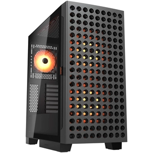 Comparateur de prix : Tour Cougar Airface ECO RGB noire 2x180 mm RGB EATX avec vitre latéral...