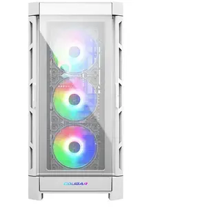 Cougar DuoFace Pro RGB Tour Moyenne Verre Trempé USB-C Blanc
