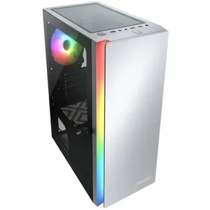 Cougar Boitier PC Mini Tour Micro ATX Cougar Purity RGB avec panneau vitré - Blanc