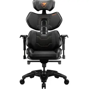 Comparateur de prix : Cougar Terminator Chaise Gaming Orange Et Noir Confortable
