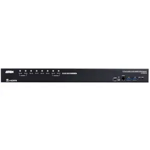 ATEN Technology Aten Commutateur Kvm Usb 3.0 4k Hdmi à 8 Ports