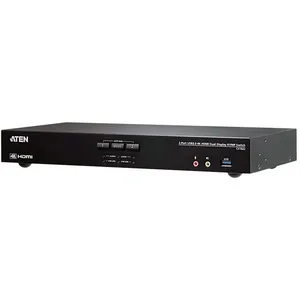 Comparateur de prix : Aten CS1842 commutateur écran, Clavier et Souris Grille de Montage Noir