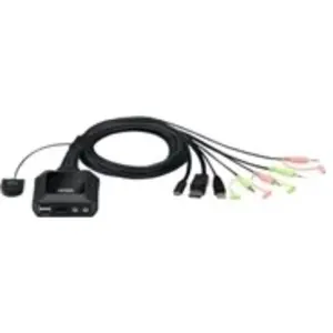 Comparateur de prix : ATEN COMMUTATEUR KVM HYBRIDE DISPLAYPORT 2 PORTS USB-C (CS52DP-AT)