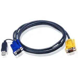 Câbles KVM - ATEN - 2L-5203UP - USB - 3m - Noir pas cher