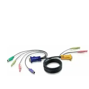 Comparateur de prix : Aten Câble kvm HD15 / PS2 / Audio pour 253620 / 253642 3 m