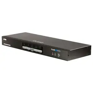 Comparateur de prix : ATEN CS1644A commutateur écran, Clavier et Souris Grille de Montage Noir