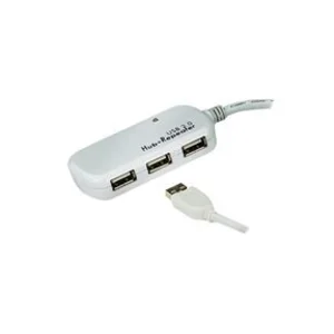 Comparateur de prix : Aten - Rallonge usb 2.0 avec concentrateur à 4 ports - 12 m