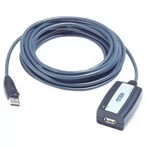 USB 2.0 Extension active, ATEN UE250, avec ampl 
